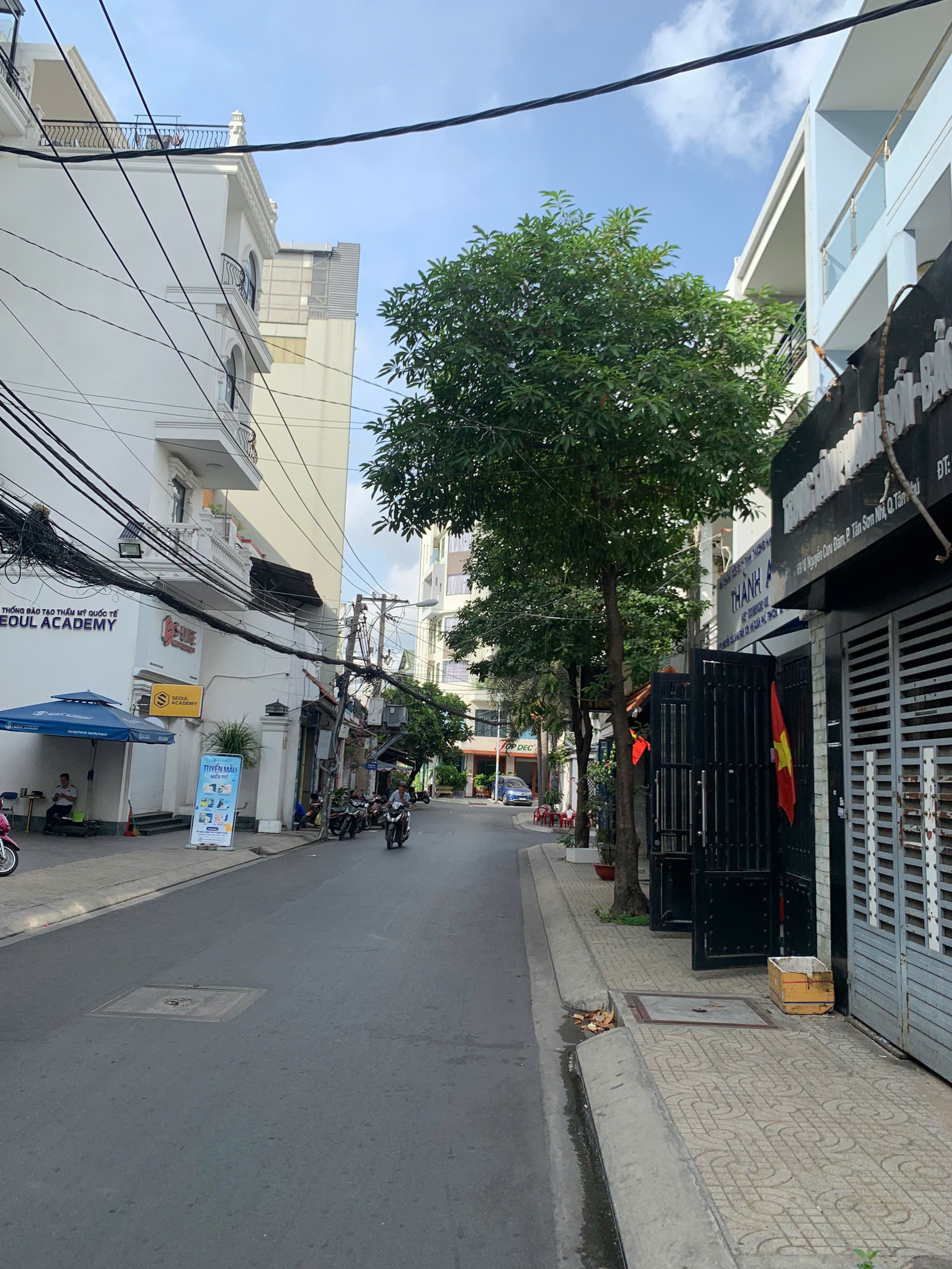 nhà hẻm 5m đường Nguyễn Cửu Đàm